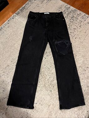 Abercrombie & Fitch Black 90’s Relaxed High-Rise Jeans